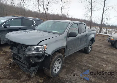2021 Chevrolet Colorado 2Wd Short Box Wt из США, поврежденный, VIN 1GCGSBEAXM1103500